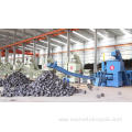 Horizontal Steel Turnings Briquette Machine for Smelting